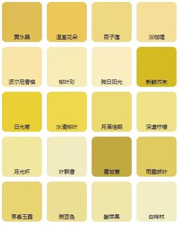 立邦漆颜色标准色卡原图
