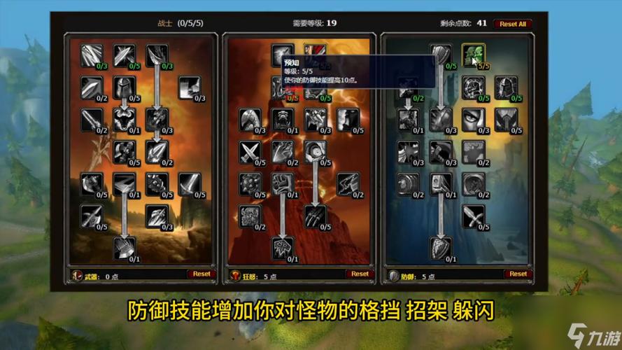 wlk防御战士天赋推荐