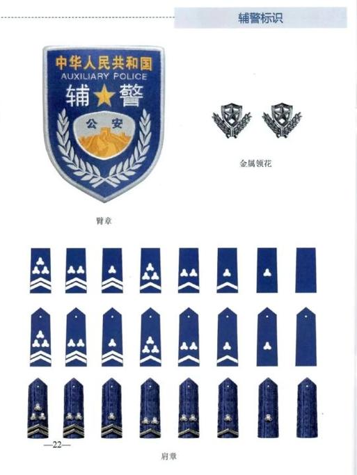 警察级别肩章