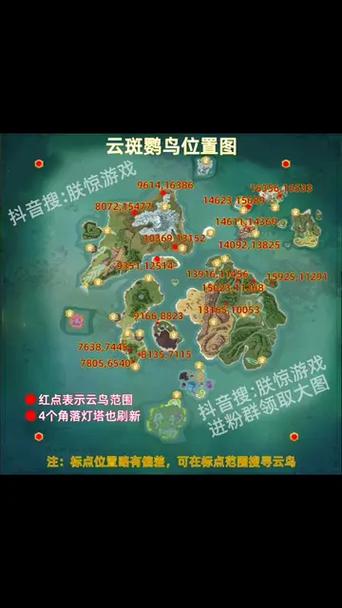 创造与魔法云斑鹦鸟位置