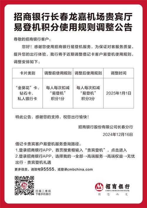 招商银行易登机积分有效期