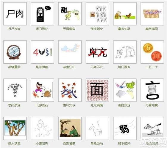 你画我猜游戏成语 你画我猜游戏成语