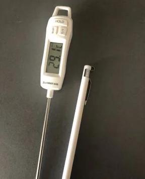 得力温度计量器的闹钟设置步骤9026
