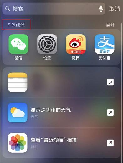 ios搜索建议怎么关闭截图2