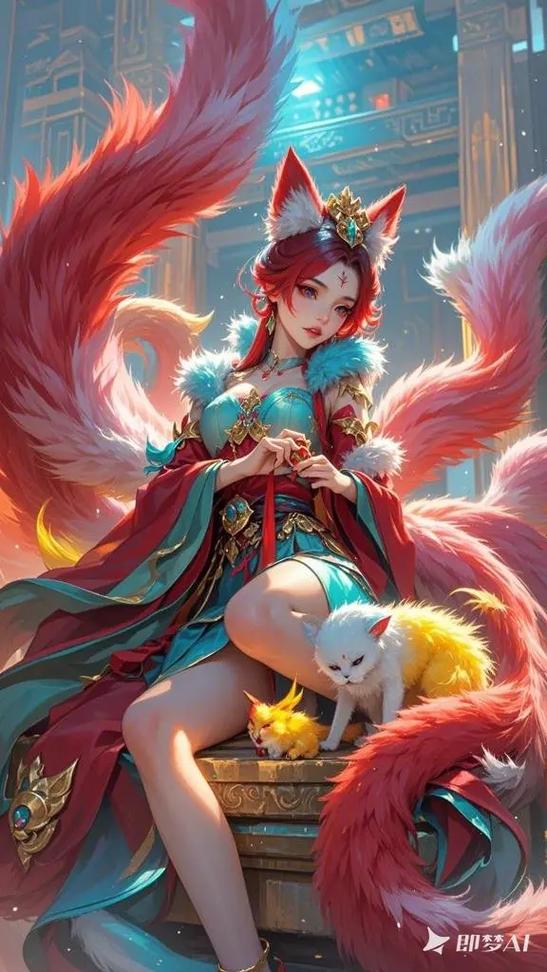 九尾天狐和九尾妖狐图片