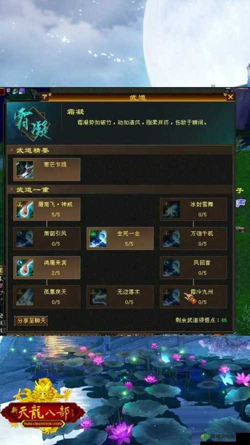 天龙八部手游天山要诀怎么弄