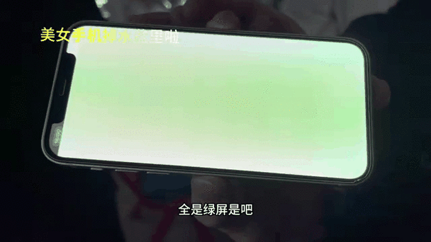 苹果突然绿屏一招恢复