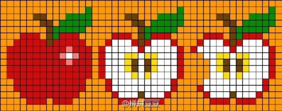拼豆图纸迷你苹果17截图2