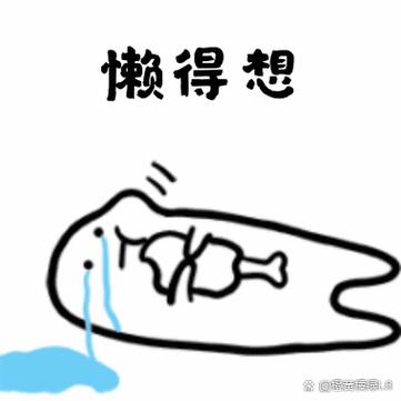 形容懒的表情包