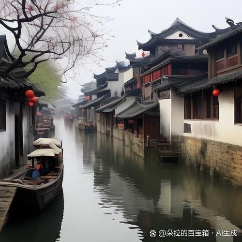 古镇的绝美佳句