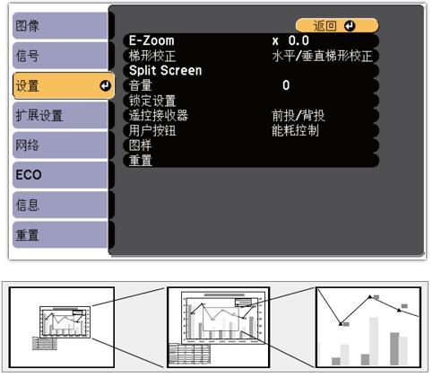 爱普生投影仪图像模糊怎么调电脑