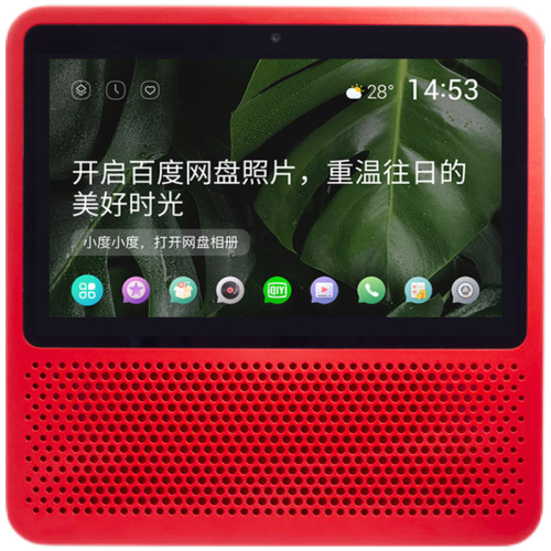 小度在家1s智能视频带屏音箱