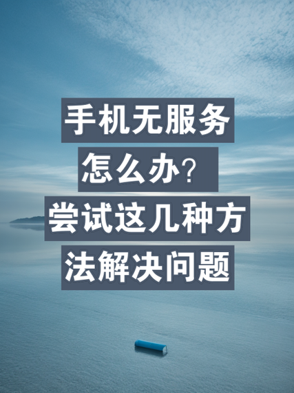 苹果手机显示无服务是什么原因