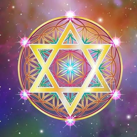 抖音级别后面的六芒星是什么