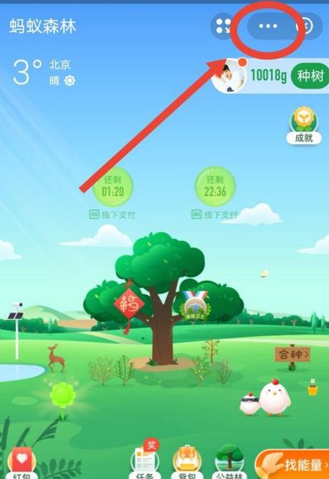 支付宝蚂蚁森林步数怎么开启