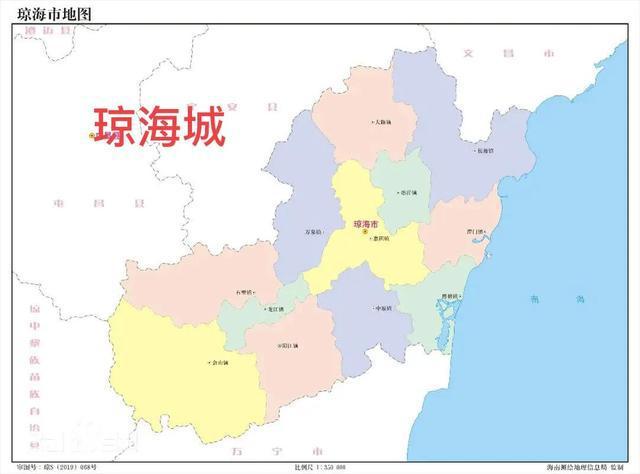 琼海旅游地图