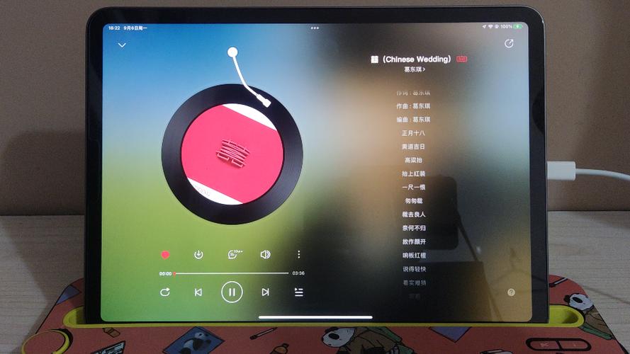 ipad听音乐截图1