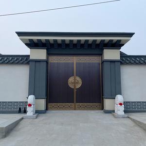 院子大门顶上造型