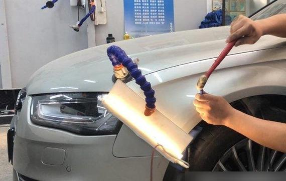 钣金修复凹陷怎么弄回原形截图2