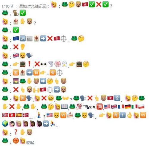 emoji表情组合语言截图2