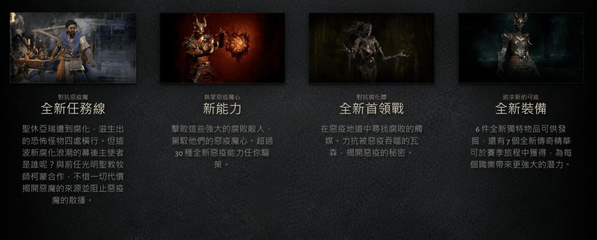 暗黑4三个版本的区别