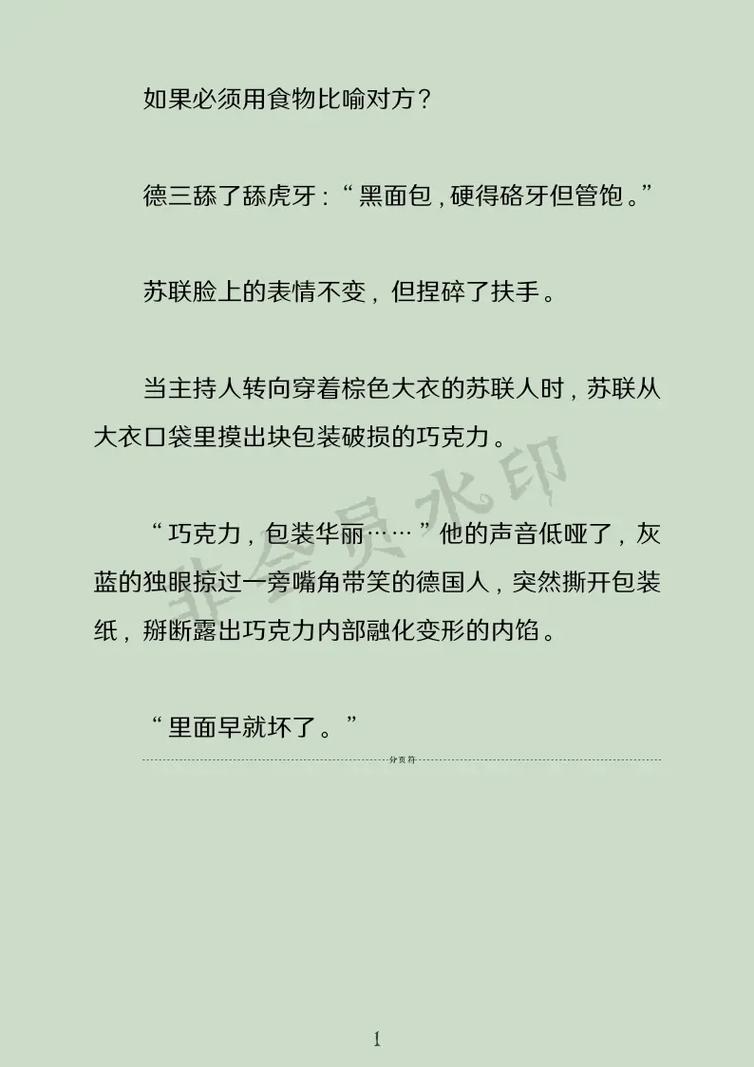 穿越和德国夹击苏联的小说