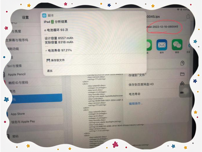 ipad电池容量在哪里看