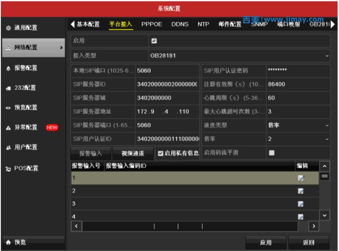 海康威视预览配置保存