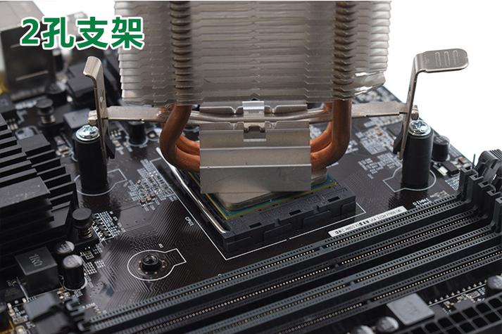 cpu散热器拆卸带弹簧卡扣的塔式散热器