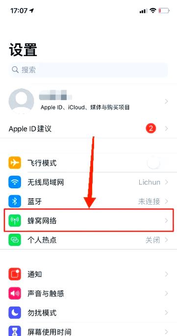 怎么解除iphone下载流量限制
