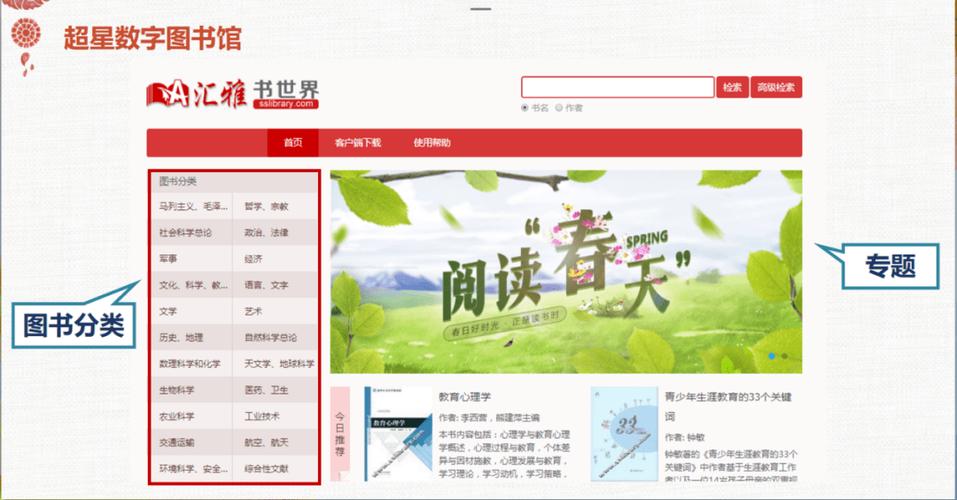 超星电子图书数据库