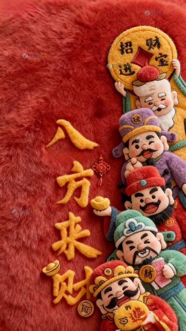 迎八方来客,聚四海之财