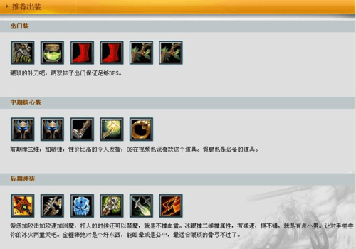 dota1卓尔游侠出装