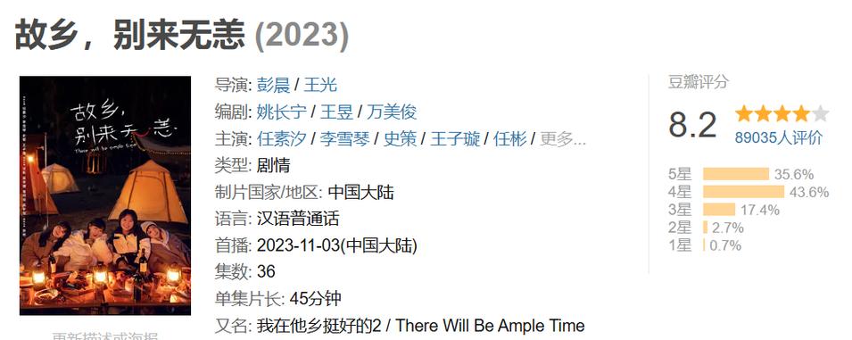 豆瓣评分最高的电视剧