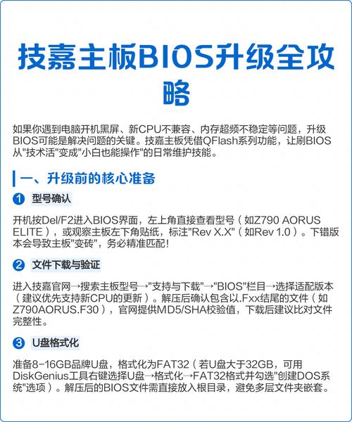 技嘉360主板升级bios