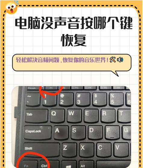 电脑关闭声音的快捷键