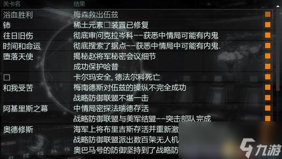 使命召唤9图文攻略全挑战任务
