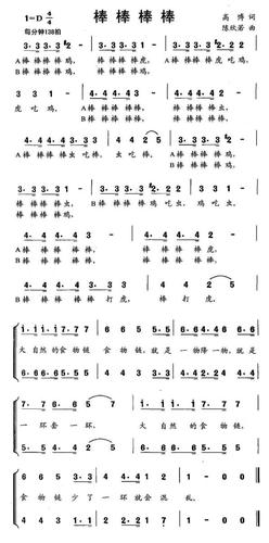 猪猪侠《超级棒棒糖》简谱