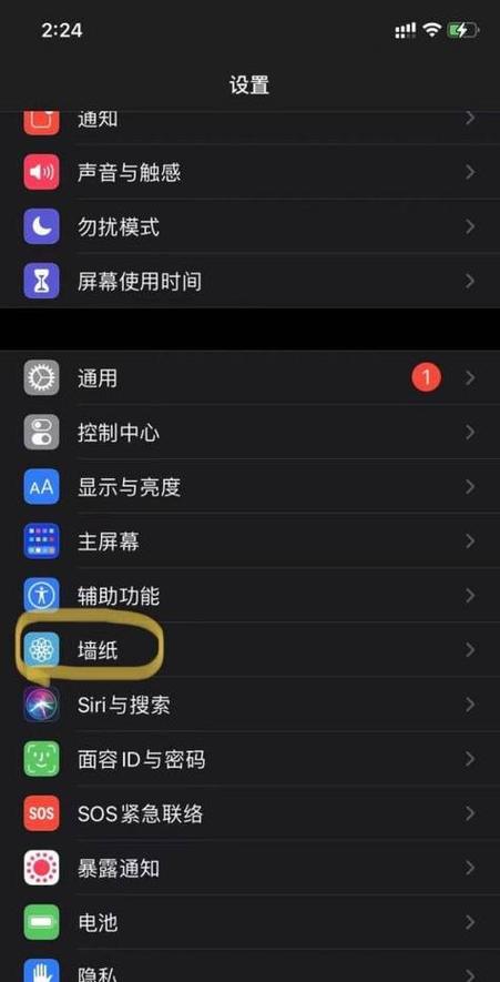 怎么删除苹果手机墙纸自定义壁纸