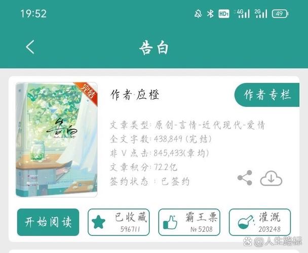 推荐阅读暗恋文的推荐理由截图2