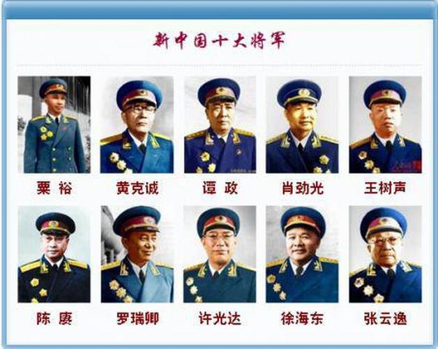 开国十大将军