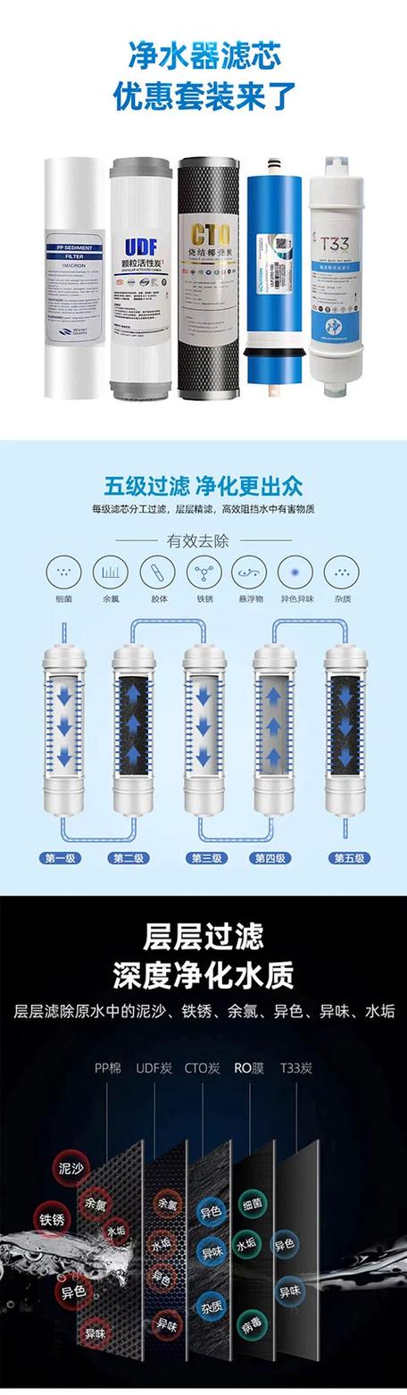 净水器滤芯正确顺序图