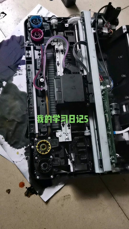 小米打印机喷头拆卸视频