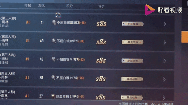 和平精英淘汰积分怎么算截图3