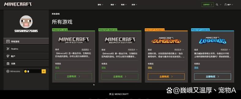 正版我的世界应该买什么版本