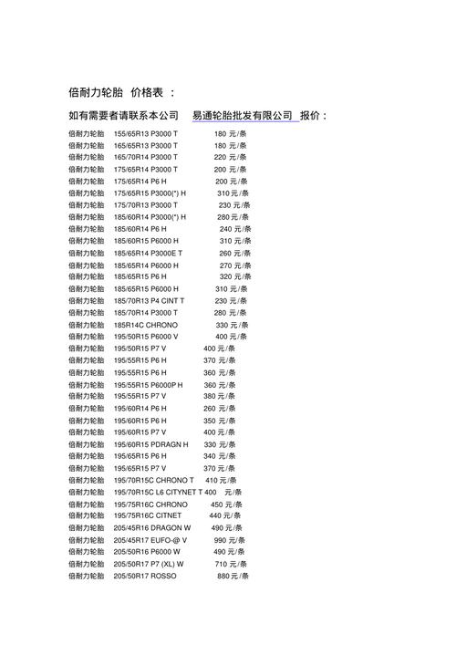 玲珑轮胎价格表一览表截图2