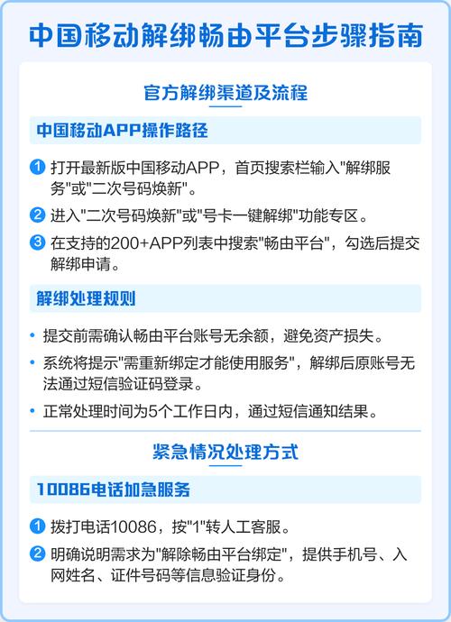 如何解除畅由平台绑定