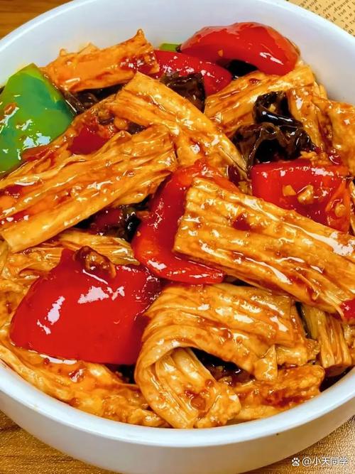 豆腐烧腐竹的家常做法