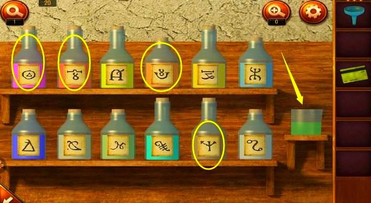 密室逃脱20巨人追踪符文墙按钮