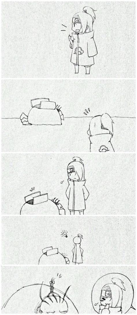 火影忍者晓q版简笔画